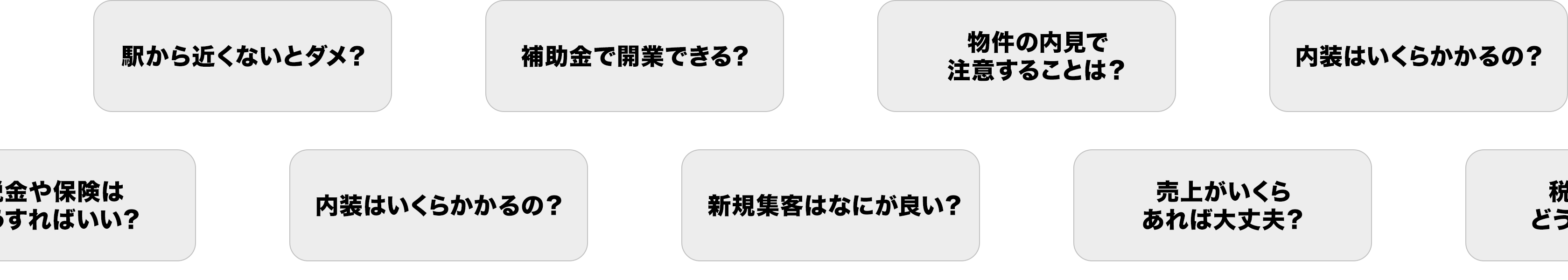 こんなお悩みありませんか？